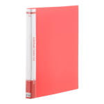 Папка пластикова Buromax, A4, 25 мм, кільцевий механ., 2 кільця, червоний (BM.3161-05)