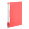 Папка пластикова Buromax, A4, 25 мм, кільцевий механ., 2 кільця, червоний (BM.3161-05) - фото 1