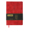 Блокнот діловий Buromax BELLAGIO А5 червоний в клітинку (BM.295118-05) - фото 4