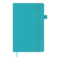 Книга записна ETALON 125*195, 96 арк чистый блок штучна шкіра, бірюзовий (BM.291060-06) - фото 2