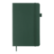 Книга записна ETALON 125*195, 96 арк чистый блок штучна шкіра, зелений (BM.291060-04) - фото 2