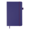 Книга записна ETALON 125*195, 96 арк чистый блок штучна шкіра, фіолетовий (BM.291060-07) - фото 2