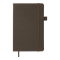 Книга записна TWEED 125*195 96 арк в лінію штучна шкіра коричневий (BM.291263-09) - фото 5