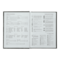 Щоденник датований 2024 Buromax Notepad A5 336 стор сірий (BM.2173-09)