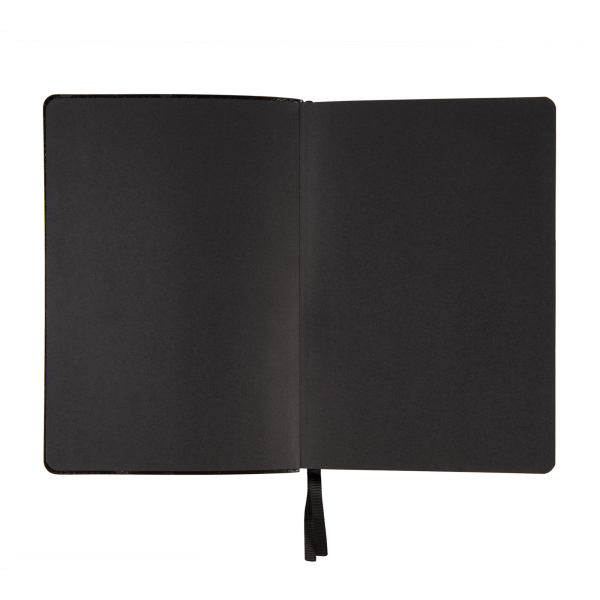 Діловий записник А5 дата Leo Planner "Boss", м'який, 368 стор., чорний, 252514 - фото 3
