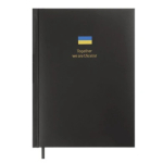 Щоденник датований 2026 A5 Buromax BRAVE BM.21125 чорний