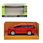 МАШИНКА "АВТОПРОМ: TOYOTA", ЧЕРВОНА АВТОПРОМ (3663)