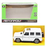 Машинка Автопром Металева Біла Джип 1:36  (36114)