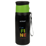 Термос Kite Fine 350 мл чорний 
