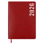 Щоденник датований 2026 A5 Buromax MIND BM.21152 червоний