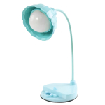 Настільна акумуляторна лампа Sensor Table Lamp Квіточка LD3060B Блакитний (HA-33)