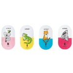 Гумка кольорова Kite Jungle 