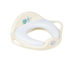 Туалетне сидіння М'яке "Кіт і Пес" (Кремовий)