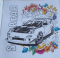 Розфарбовка  16 сторінок Coloring Book Creasy car - фото 2