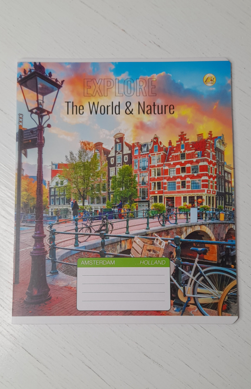 Зошит шкільний 24 аркуша, лінія - фото 1