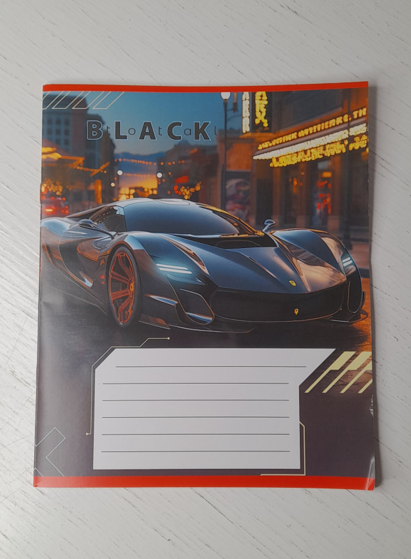 Зошит шкільний 24 аркуша, лінія - фото 1