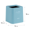 Настільний контейнер для сміття Axent 2132-07-A, квадратний, блакитний - фото 3