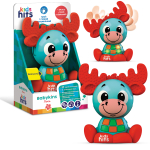 Муз розв.Чарівні звірята Kids Hits арт. KH10/001 (24шт)"Лось", батар, вуха клацають, рухаються, світл, мелодії, фрази, р-р12.3*14.2*6.4, короб.13.2*21*8 см