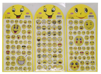 Наклейка об'ємна "Смайли" 15*28см
