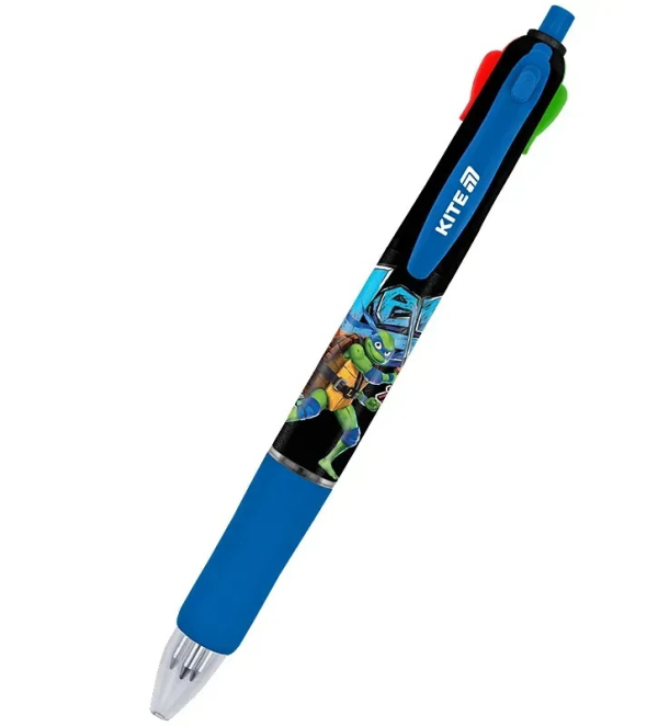 Ручка кулькова автоматична Kite Ninja Turtles NT25-067, 4 кольори - фото 2
