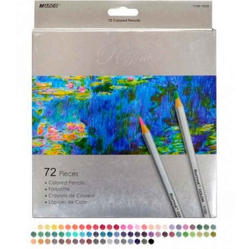 Олівці кольорові 72шт Марко  - фото 1