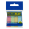 Закладки паперові з клейким шаром Buromax 51х12мм 400 листів асорті (BM.2306-99) - фото 1