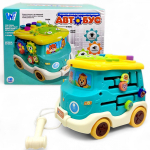 Інтерактивна іграшка "Музичний Автобус" (бірюзовий) Wtoys (49202)