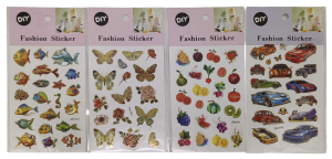 Наклейка з золотим обведенням 20,5*10,5см