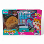 Мʼяка інтерактивна іграшка собачка, набір доктора, ветеринар короб. 39*26*14см MIC (MC-1032)