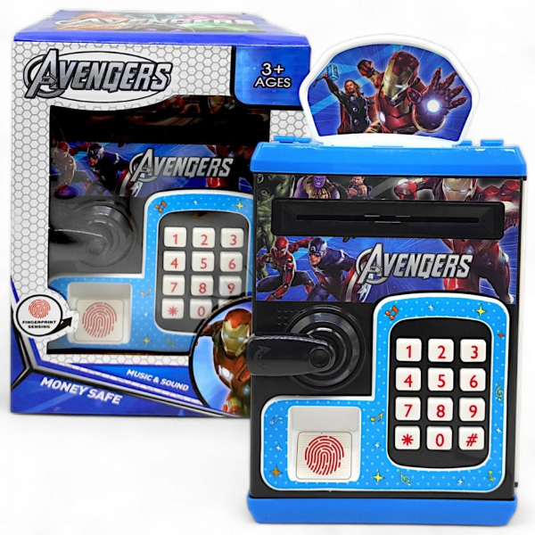 Сейф скарбничка "Avengers. Герої" MIC (WF3002ME/AG/MK) - фото 1