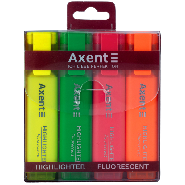 Маркер Axent Highlighter  1-5 мм  клиноподібний - фото 2