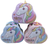 Скарбничка дитяча металева "Єдиноріг"15,5см