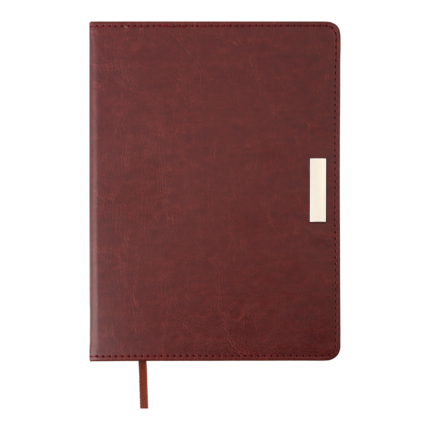 Щоденник недатований Buromax SALERNO А5 коричневий 288 с (BM.2026-25)