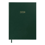 Щоденник датований 2024 Buromax STRONG А5 зелений 336 с (BM.2129-04)