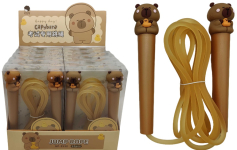 Скакалка силіконова "Кіпібара" 2,8М