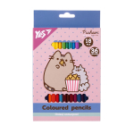 Олівці кольорові Yes 18/36 кол. Pusheen Олівці кольорові Yes 18/36 кол. Pusheen