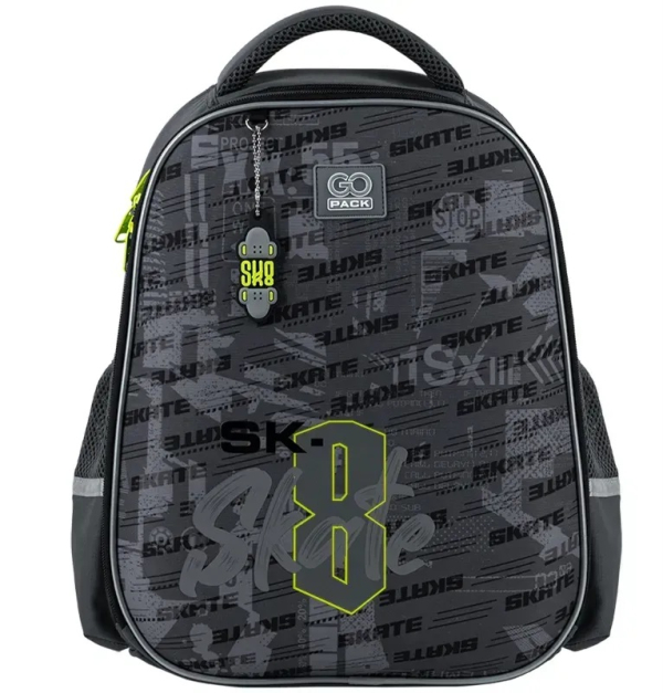 Рюкзак шкільний напівкаркасний GoPack Education Skate GO25-165M-8 - фото 3