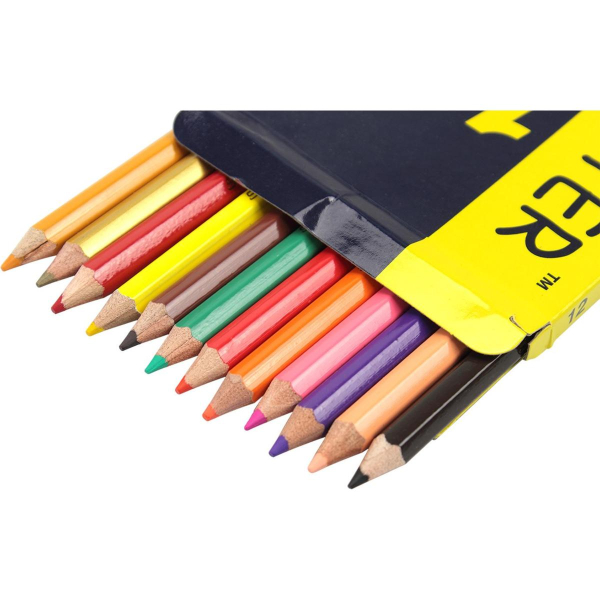 Кольорові олівці в наборі Marco Superb Writer 12 кольорів, двосторонні
