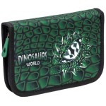 Пенал з двома відворот. "Leader" "Світ динозаврів" 20*13,5*3 см 931124