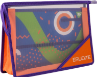 Папка-органайзер YES А4 Erudite на блискавці 