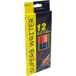 Кольорові олівці в наборі Marco Superb Writer 12 кольорів, двосторонні