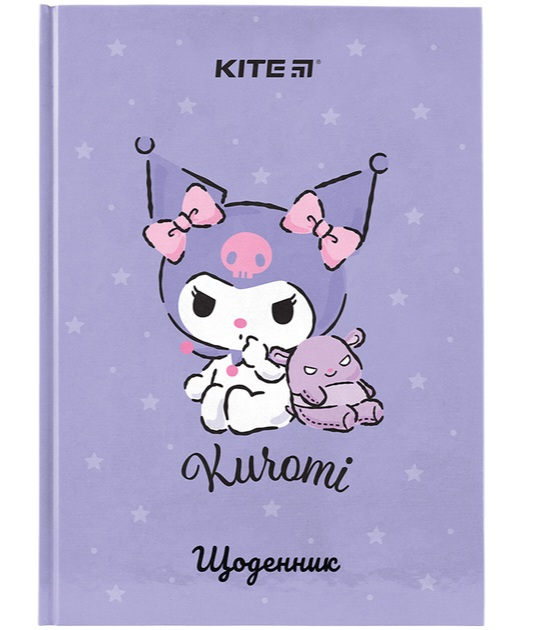 Щоденник шкільний тверда обкладинка Hello Kitty Kuromi HK-262-4 KITE