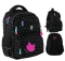 Рюкзак шкільний Kite Education Catsline 39х28.5х13.5, 13.5 л, чорний  - фото 2