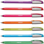 Ручка кулькова Trio Neon DC, синя