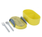 Ланчбокс з розділювачем Kite K23-185-1, 1000 мл, жовтий - фото 2