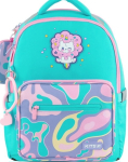 Рюкзак шкільний Kite Rainbow Catcorn 39х29х14.5 см Бірюзовий K24-770M-3 