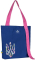 Сумка-шопер Kite BE Ukraine 40х38х7.5 см Синя  - фото 1