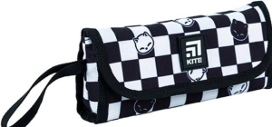 Пенал Kite Cats 8x20.5x4 см Чорно-білий Пенал Kite Cats 8x20.5x4 см Чорно-білий 