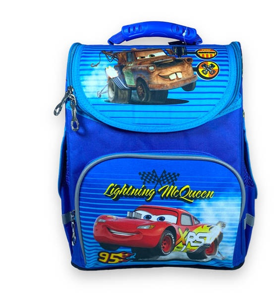 Шкільний рюкзак для хлопчика Space один відділ фронтальна кишеня бічні какишені розмір 33*28*15