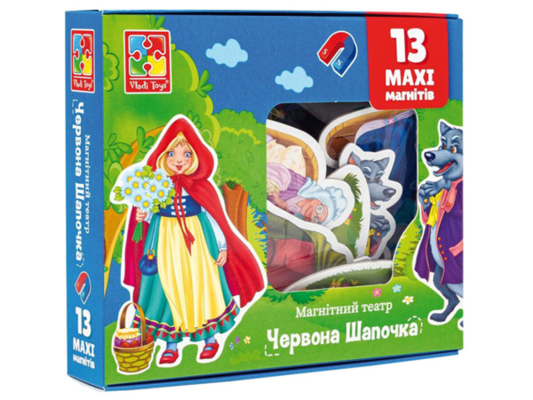 Настільна гра магнітний театр Vladi Toys Червона шапочка VT3206-52